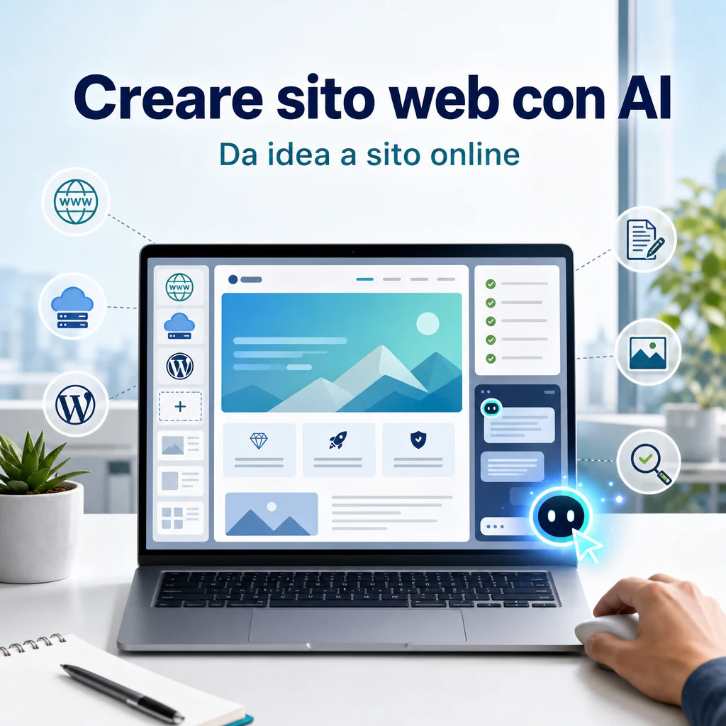 creare sito web con ai