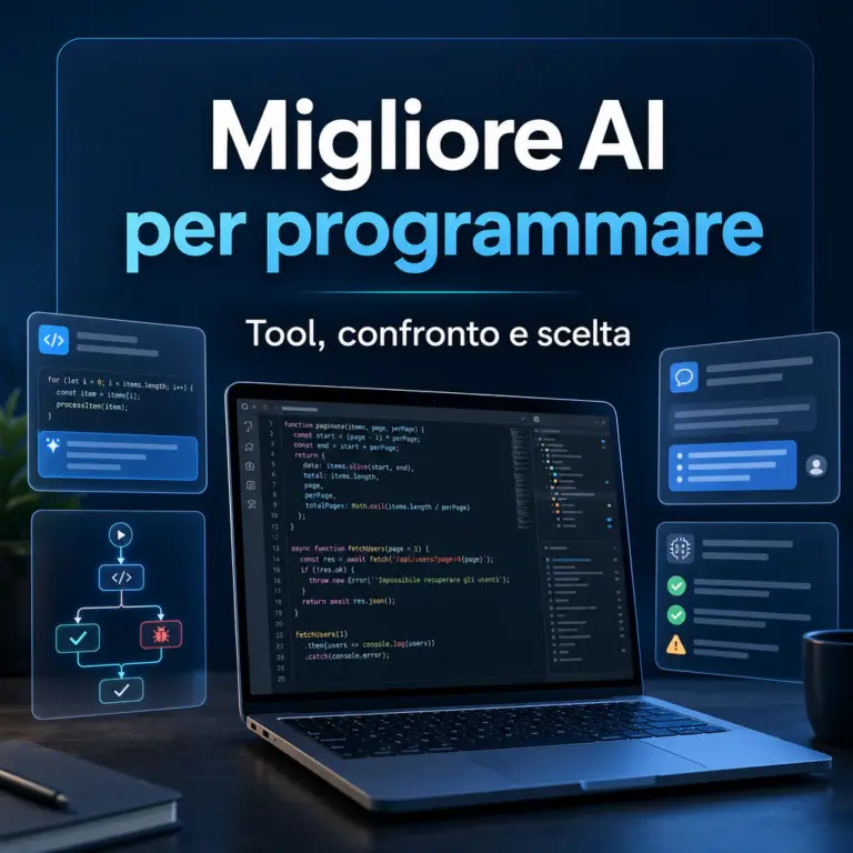 migliore ai per programmare