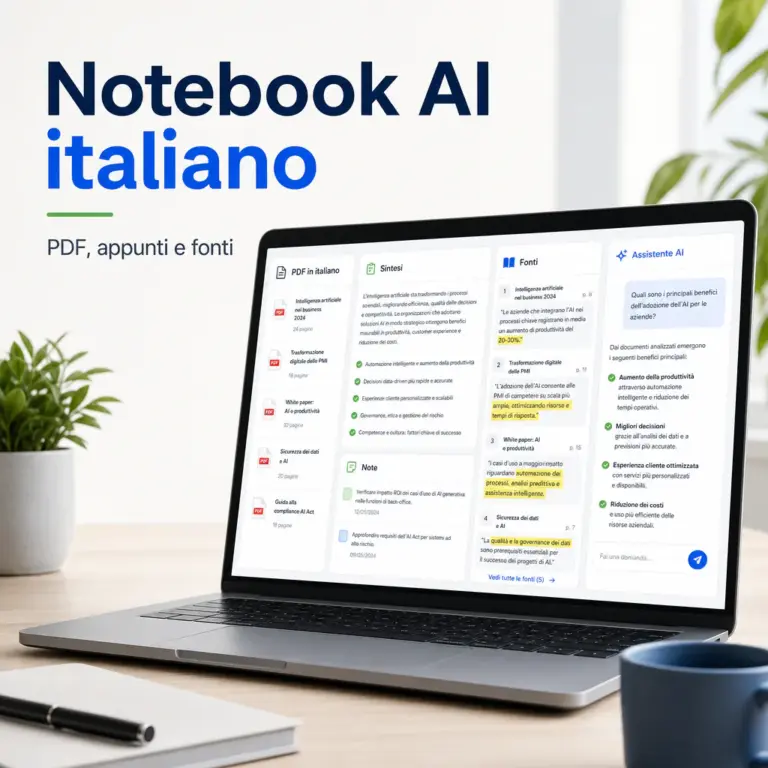 notebook ai italiano