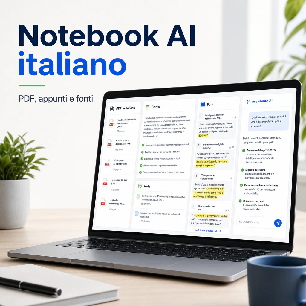 notebook ai italiano