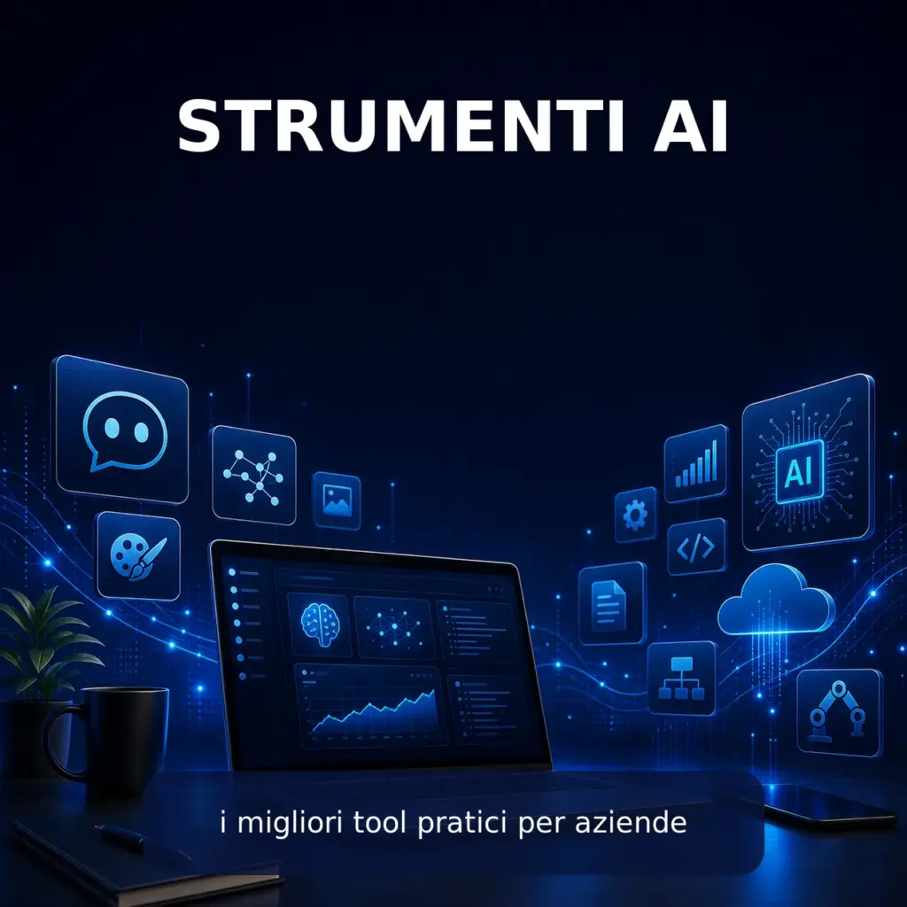 Strumenti AI: i migliori tool pratici per aziende